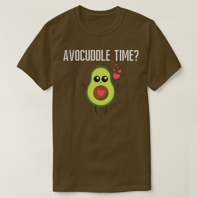 T-shirt Amateurs AvoCuddle Time Avocado (Design devant)
