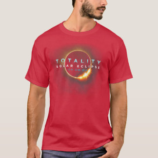 T-shirt Amateurs d'astronomie Total Solaire Eclipse 2024 T