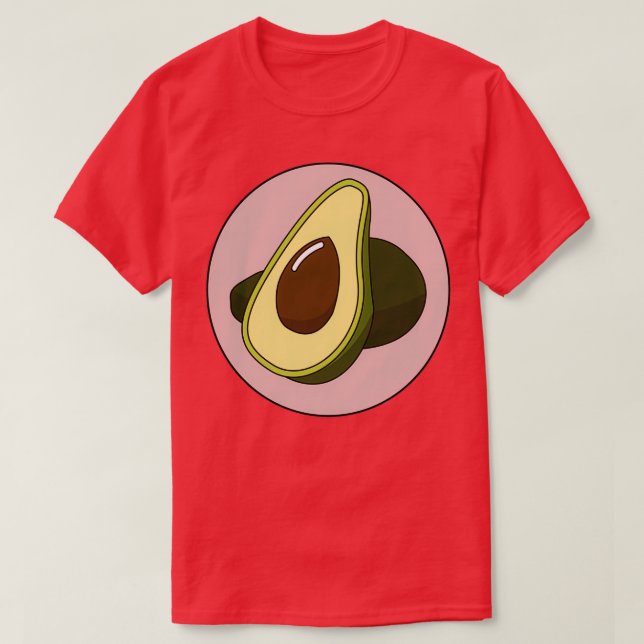 T-shirt Amateurs d'Avocado Plush Addiction Cute Avocad (Design devant)