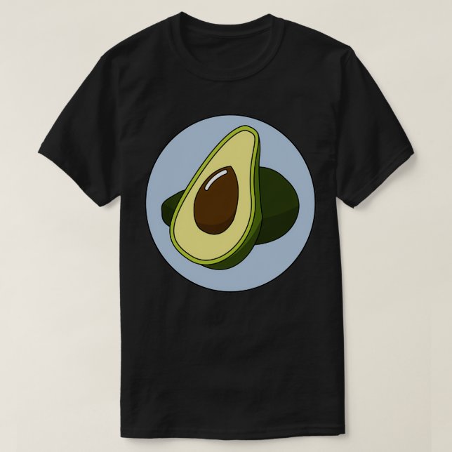 T-shirt Amateurs d'Avocado Plush Addiction Cute Avocad (Design devant)
