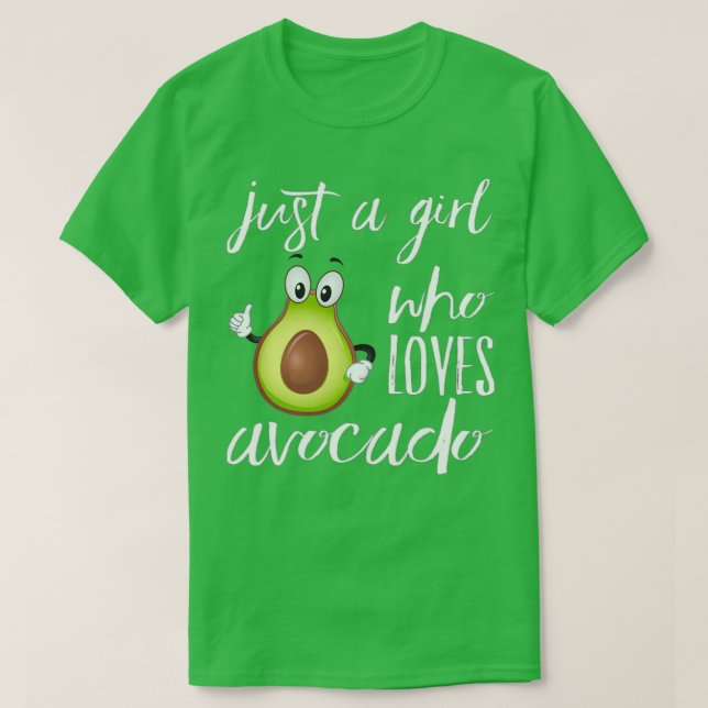 T-shirt Amateurs D'Avocado Pour Filles (Design devant)