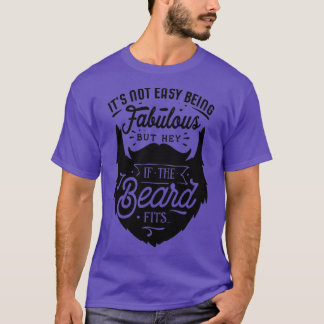 T-shirt Amateurs de barbe Cadeau Fabulous Beard