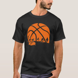 T-shirt Amateurs de basket-ball Joueurs Grands Hommes Vint