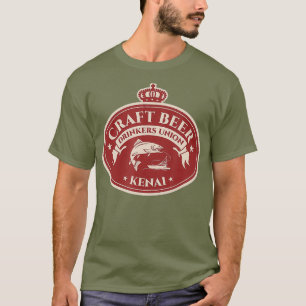 T-shirt Amateurs de bière artisanale Kenai Alaska