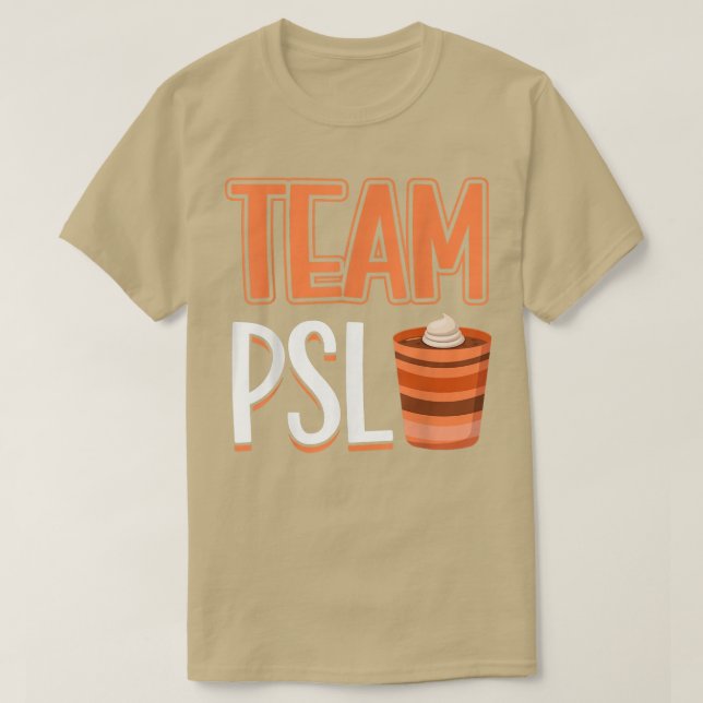 T-shirt Amateurs de café épice citrouille automne automne  (Design devant)