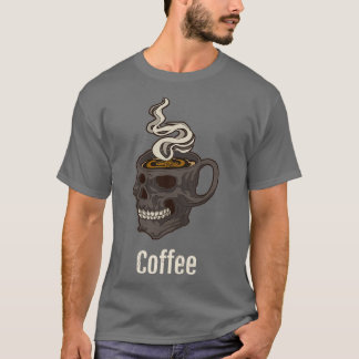 T-shirt Amateurs de café noir Détenteurs du matin Caféine