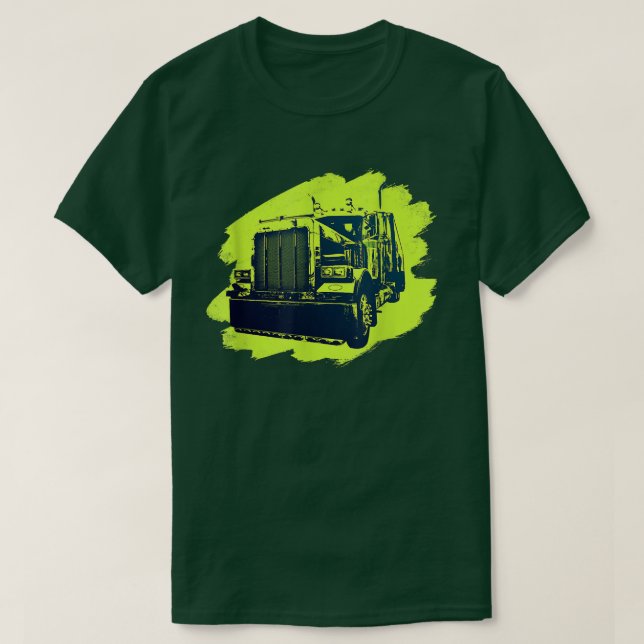 T-shirt Amateurs de camions (Design devant)