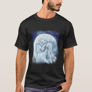 T-shirt Amateurs De Cheval Pour Filles Et Femmes Rider