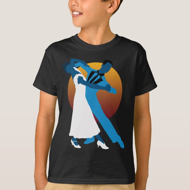 T-shirt Amateurs de danse valse (Devant)