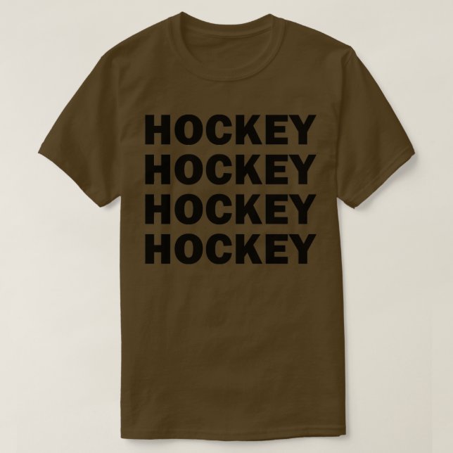 T-shirt Amateurs de hockey gardien de but Patins de glace  (Design devant)