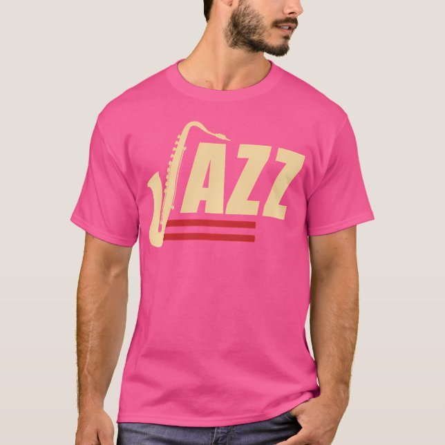 T-shirt Amateurs de jazz Chemise Musique Musique Musique J (Devant)
