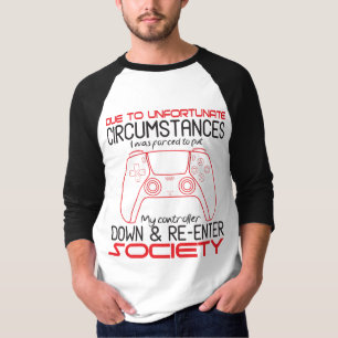 T-shirt Amateurs De Jeux Poser Mon Contrôleur Drôle Joueur