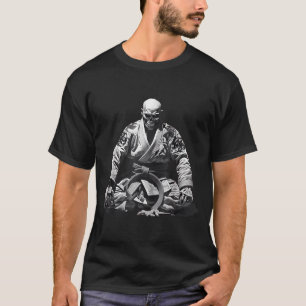 T-shirt Amateurs de Jiu Jitsu Skeleton Arts Martiaux Taekw