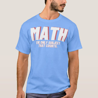 T-shirt Amateurs de mathématiques Math Enseignant drôle