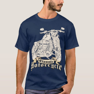 T-shirt Amateurs de motos classiques