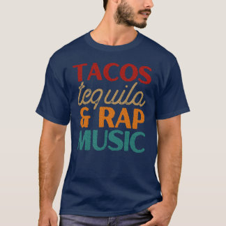 T-shirt Amateurs de musique Rap Tacosequila Cinco ami