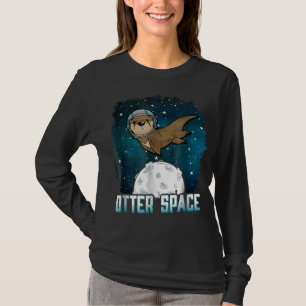 T-shirt Amateurs de Otter Otter Space Funny Externe Anima