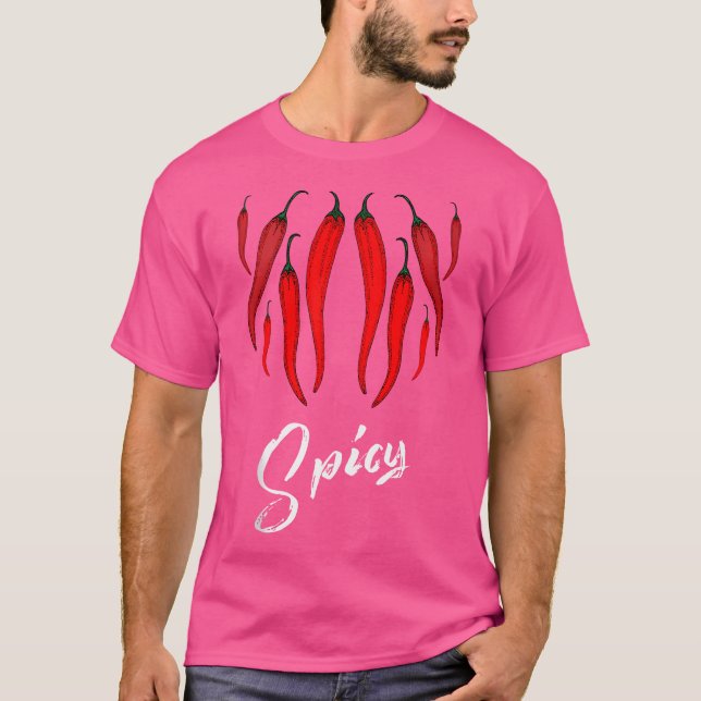 T-shirt Amateurs de piments uniques et cool (Devant)