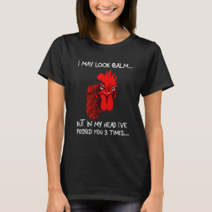 T-shirt Amateurs de poulet Pour cadeau de dame poulet foll