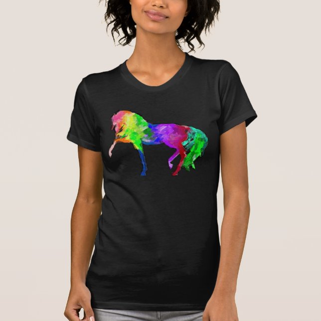 T-shirt Amateurs de régression et de chevaux (Devant)