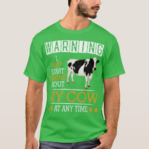 T-shirt Amateurs de vache folle amoureux de vache fermier