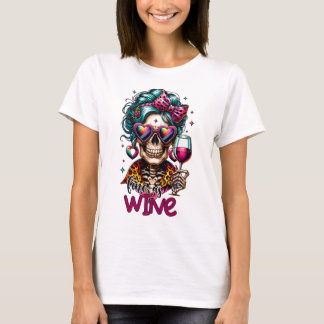 T-shirt Amateurs de vin cool art du monde
