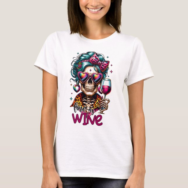 T-shirt Amateurs de vin cool art du monde (Devant)