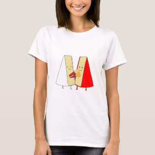 T-shirt Amateurs De Vins Et De Fromages