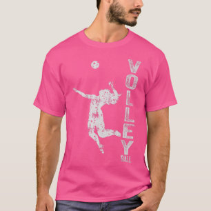 T-shirt Amateurs De Volley-ball Sport vintage Volleyball F