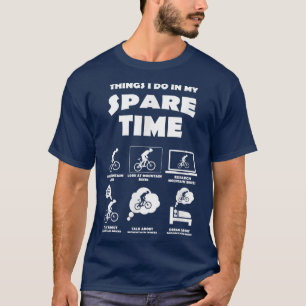 T-shirt Amateurs de VTT grand-mère grand-père papa papa