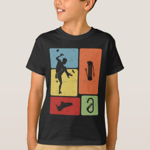 T-shirt Amateurs d'escalade de blocs drôles pour