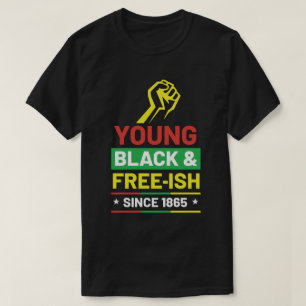 T-shirt Amateurs d'Histoire Noire : conception afro-améri