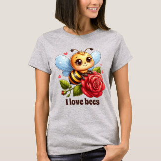 T-shirt Amateurs d'insectes d'abeilles