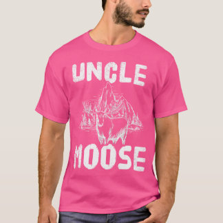 T-shirt Amateurs d'oncle élan Famille de chasse appariée C