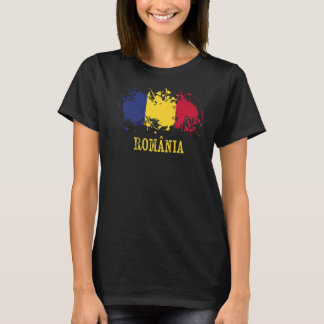 T-shirt Amateurs roumains pour România et Roumanie