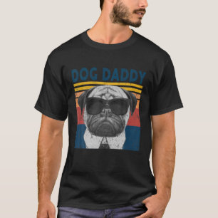 T-shirt Amateurs vintages de animal de compagnie Chien Dad