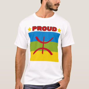 T-shirt Amazigh Kabyle Berber Tattoo symboles tifinagh art