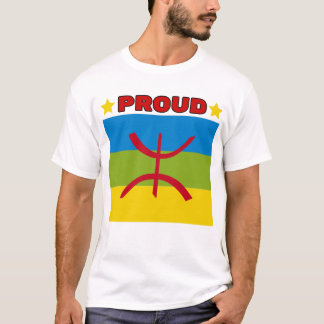 T-shirt Amazigh Kabyle Berber Tattoo symboles tifinagh art