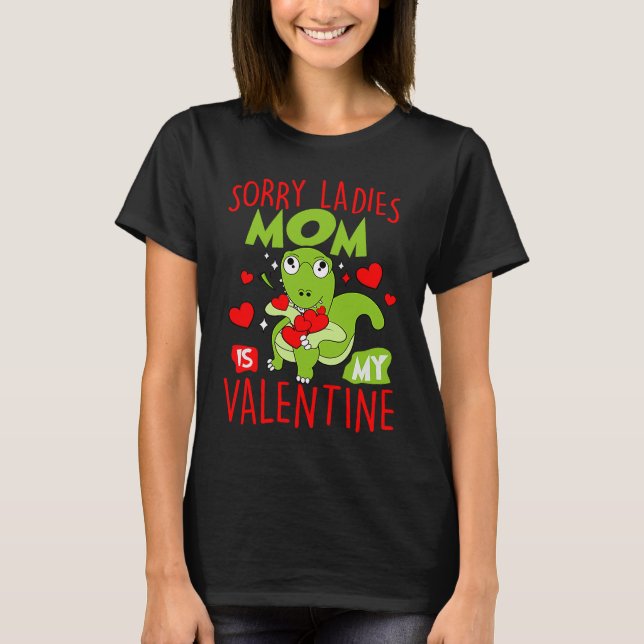 T-shirt Amazing love apparel dino hearts for girlfriends b (Devant)