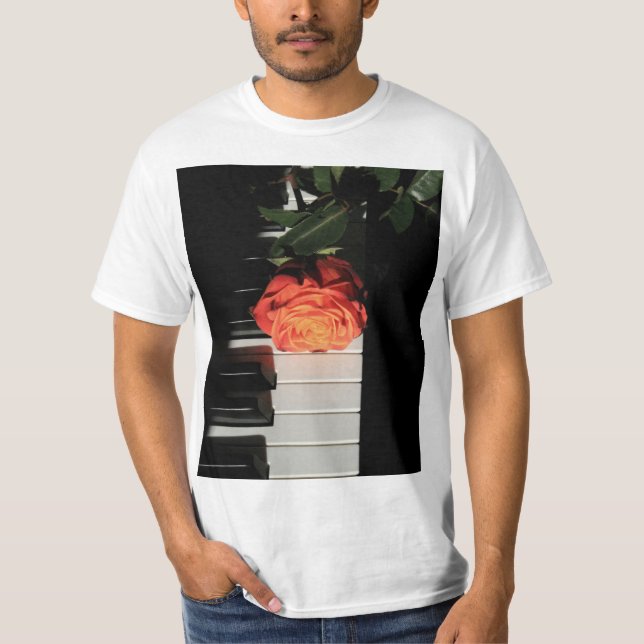 T-shirt Amazing Piano Artwork (Devant)