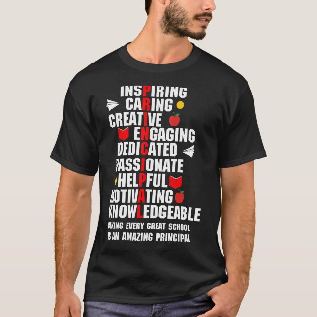 T-shirt Amazing principal source d'inspiration (Devant)