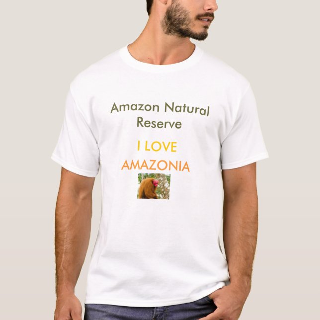 T-shirt Amazon Naturel Réserve (Devant)