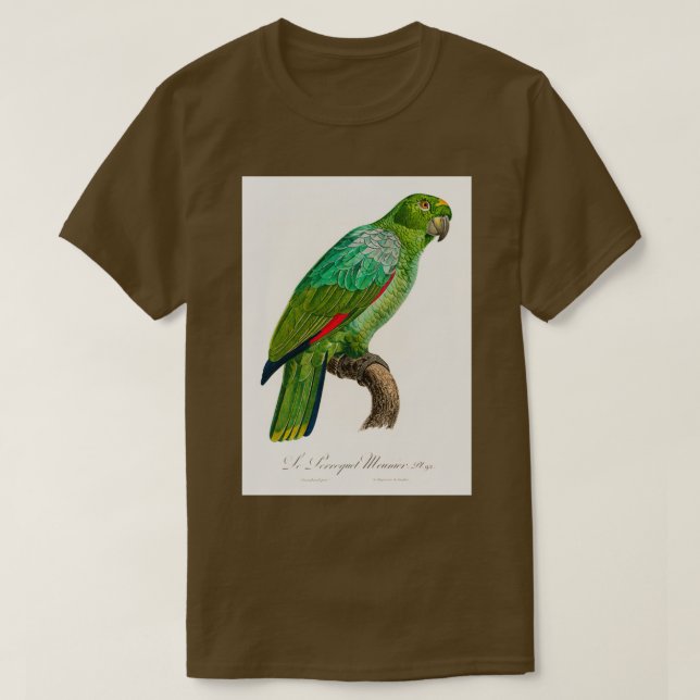 T-shirt Amazonie du Moulin du Sud Amazona farinosa de Na (Design devant)