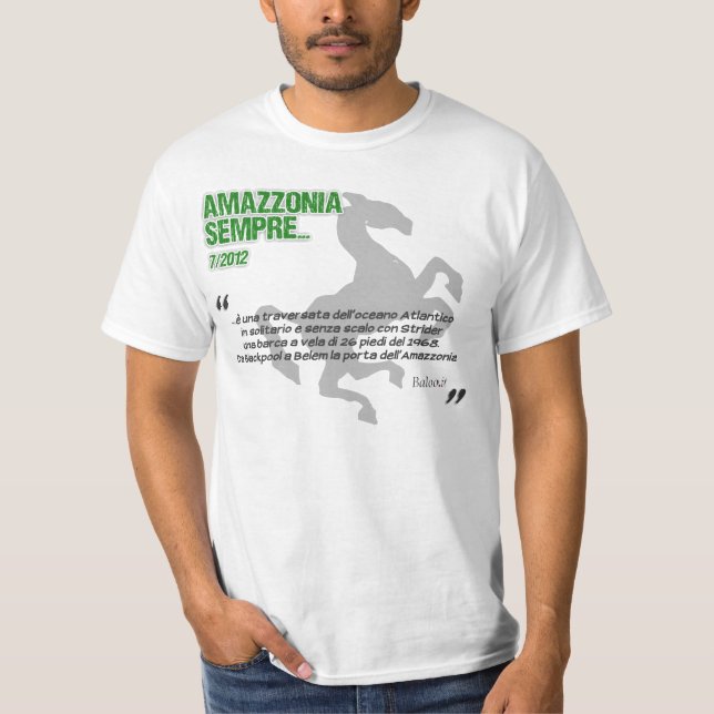 T-shirt Amazzonia Sempre… Et T'Boys (Devant)
