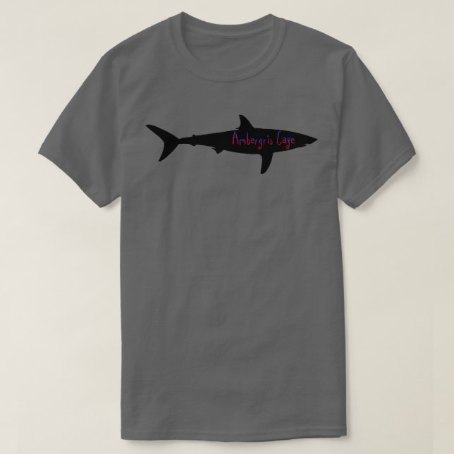 T-shirt Ambergris Caye Belize (Design devant)