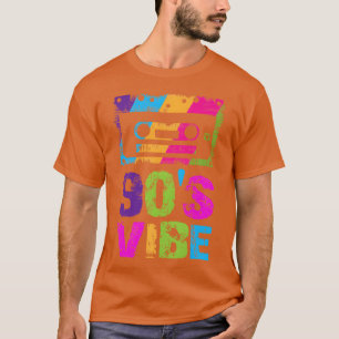 T-shirt Ambiance 90 Musique Vintage Années 90 Fête déguisé