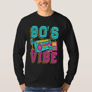T-shirt Ambiance 90 Musique Vintage Années 90 Soirée Costu