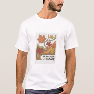 T-shirt Ambiance cosy de l'automne avec cette Saison de Ch