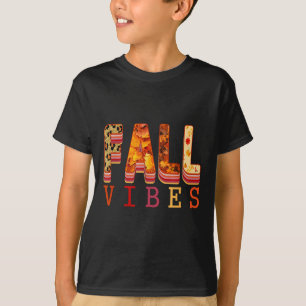 T-shirt Ambiance d'automne Feuilles Météo de pull Cozy