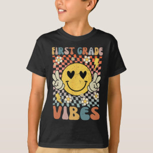 T-shirt Ambiance de niveau 1re année Enseignant rétro 1er 